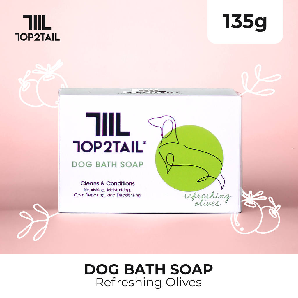 Top2Tail Dog Bath Soap Refreshing Olives 135g Lazada PH