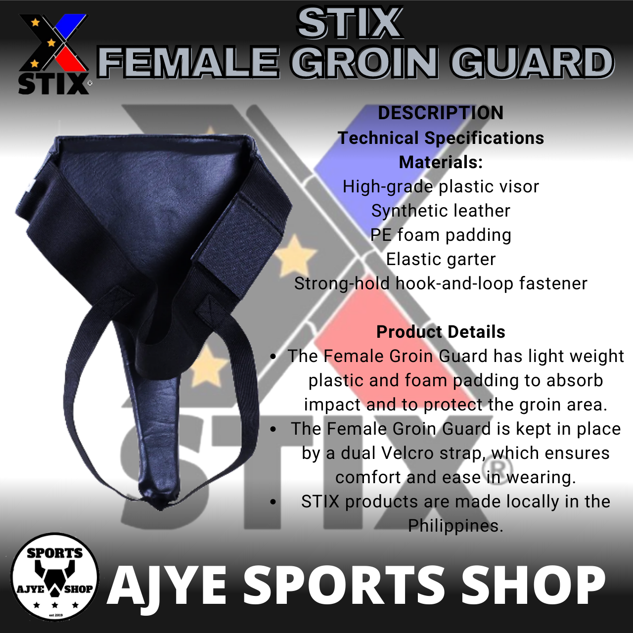TKD Female Groin Guard