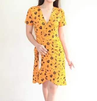 lazada wrap dress