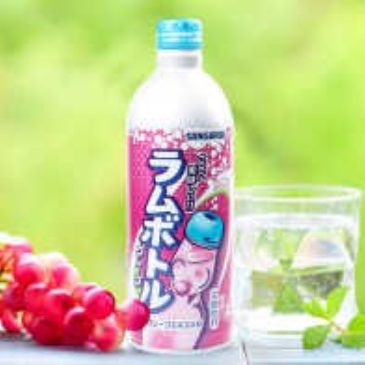 （New Arrival） Sangaria Ramu Bottle Ramune Soda Original / Melon 500ml