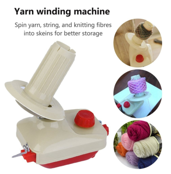 【Manual Wool Winder】Knitting Machine Handheld Yarn Winder Fiber String