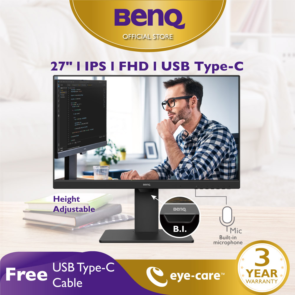 Monitor BenQ GW2785TC LED 27 / Full HD / 75Hz / HDMI / Bocinas