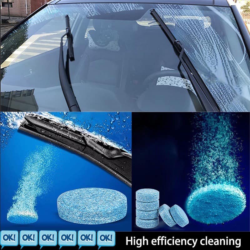 1pc Car Windshield Wiper Glass Car Washer Auto Solid Window Cleaner Effervescent Tablets Lazada PH