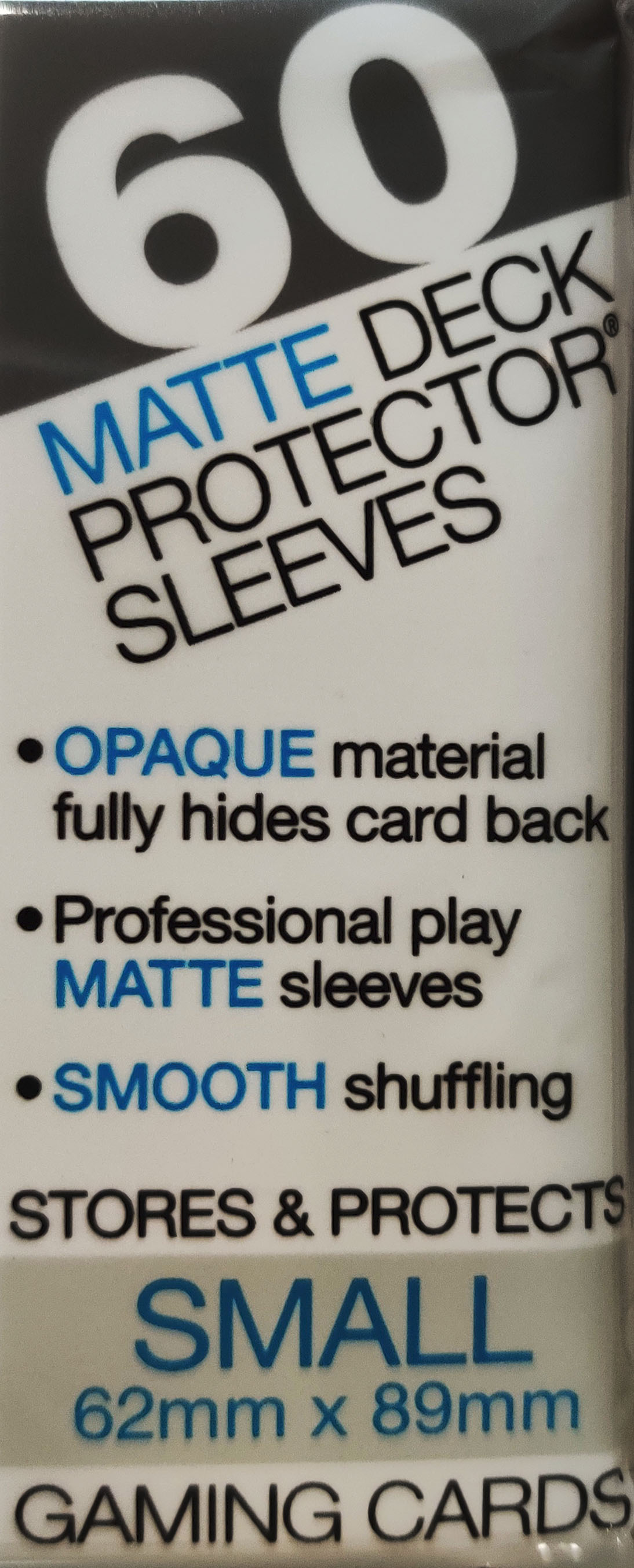 Deck Sleeves Yugioh Ultra Pro Deck Protector Sleeves  White (60ct) For  Yugioh Or Card Games