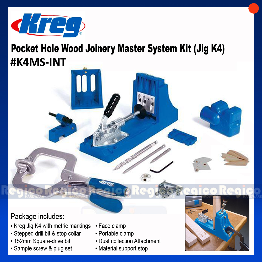 Kreg Pocket Hole Jig Master System K4MS