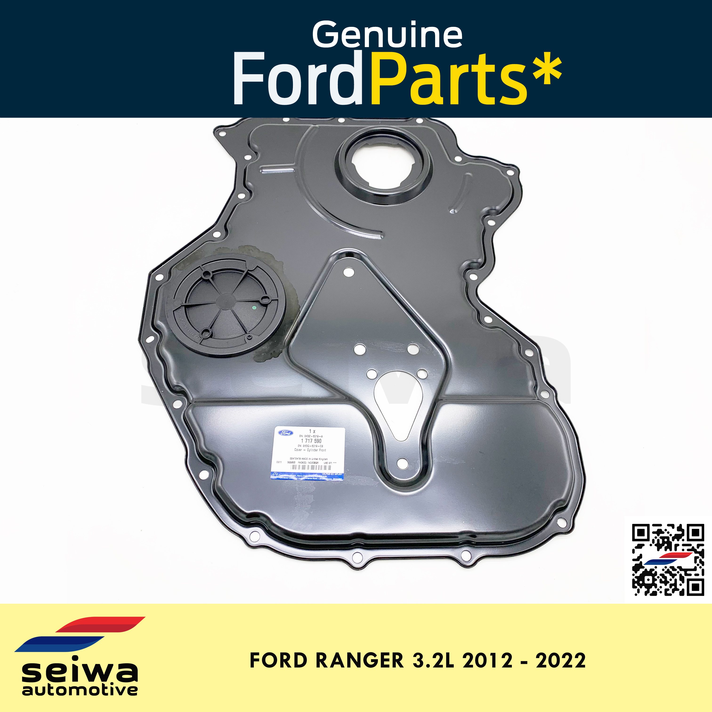 [2012 2019 3.2L] Ford Ranger Timing Cover Genuine Ford Auto Parts