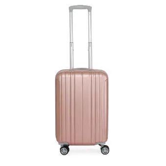 rose gold small suitcase