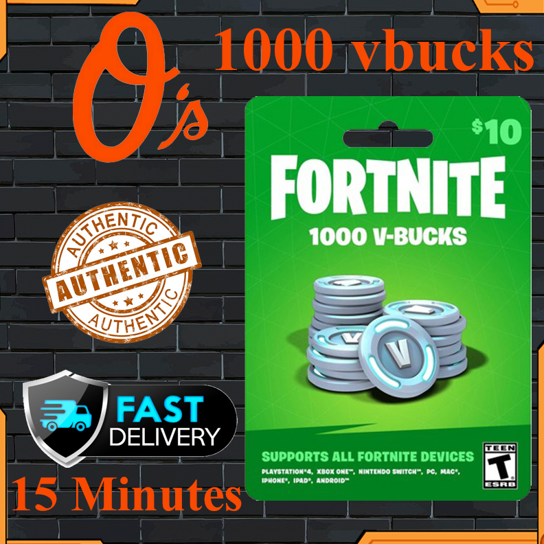 Fortnite 1000 Vbucks - US - Fortnite V-bucks (Fast Email Delivery) - O's Game Tech Store Lazada PH