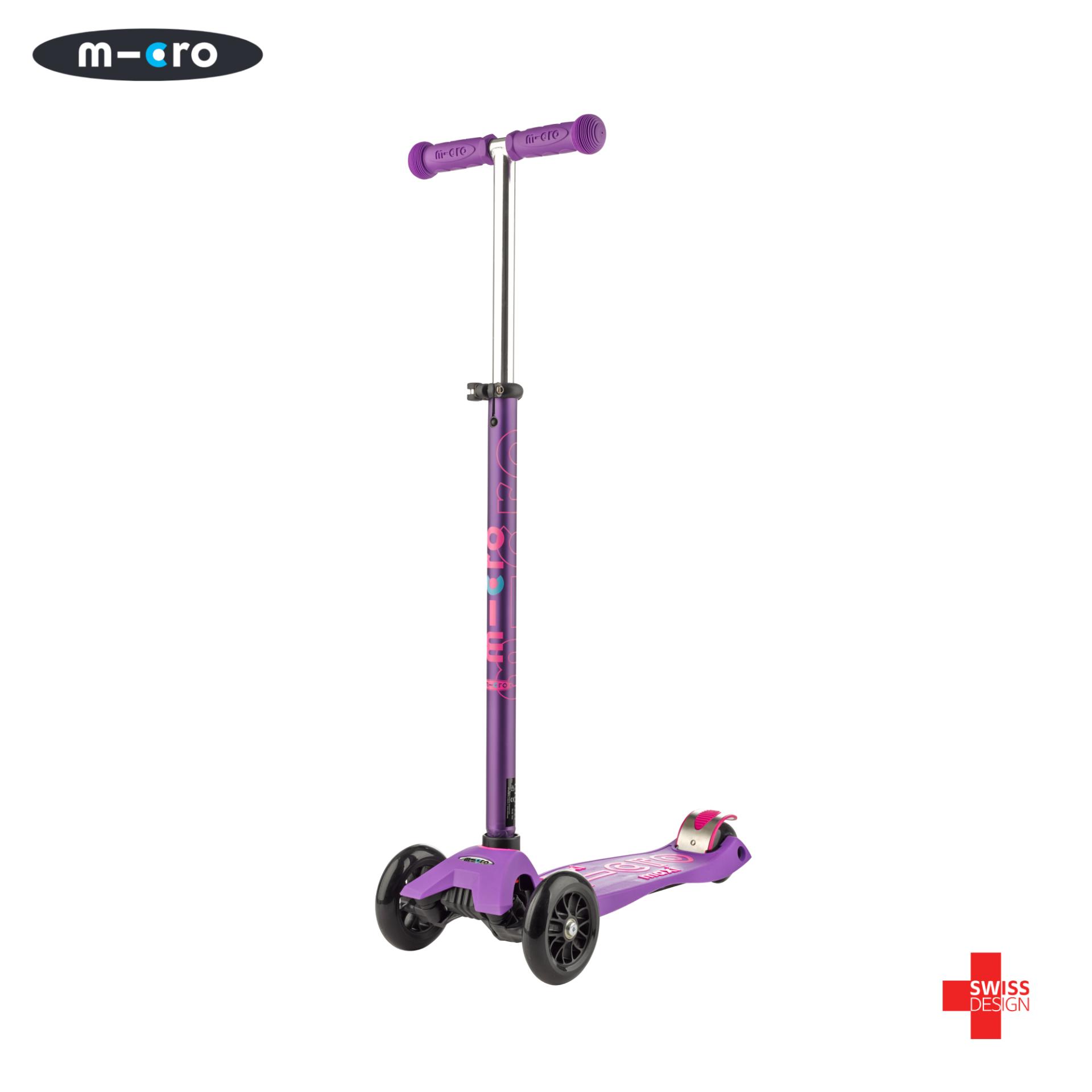 purple kids scooter