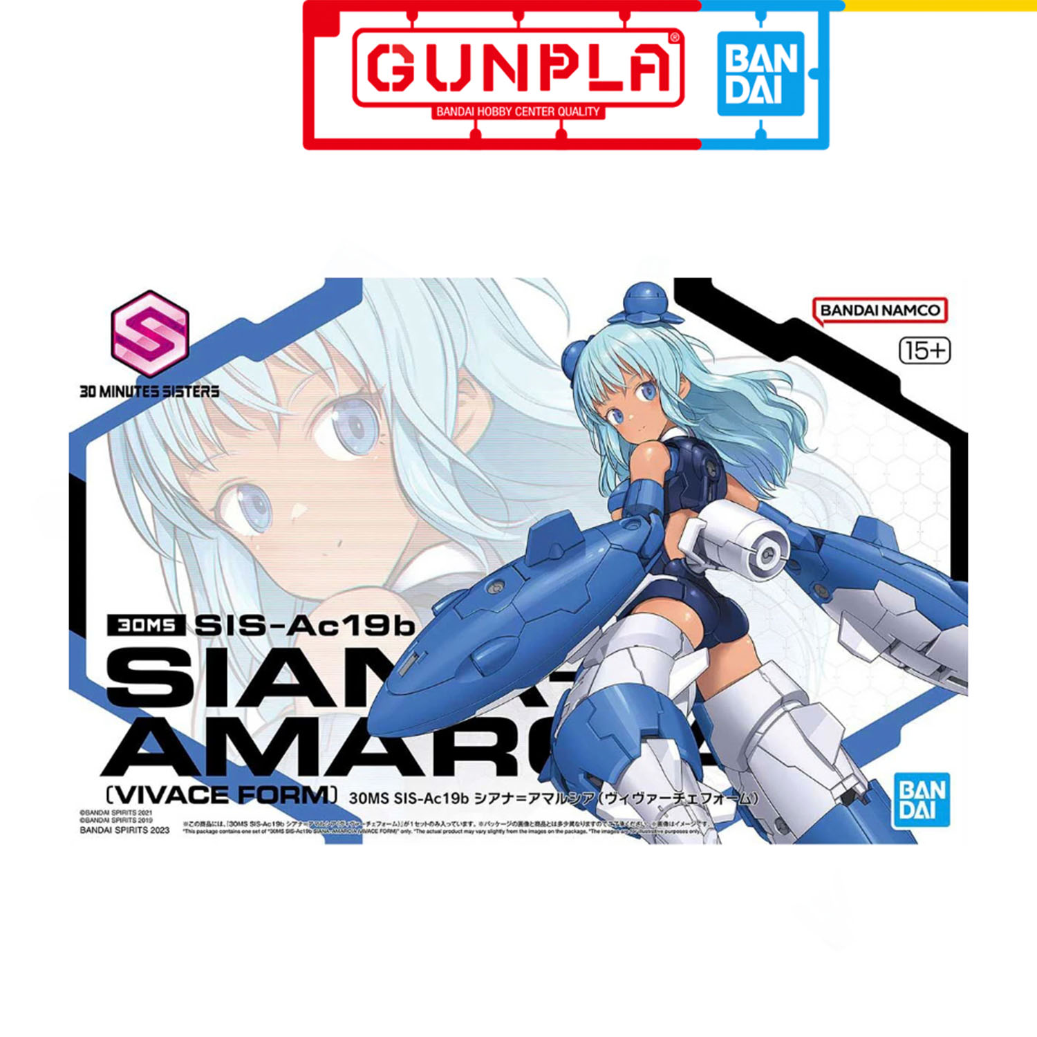 Gundam JP 5063389JP 30Ms Sis-Ac19B Siana-Amarcia (Vivace Form) | Lazada PH