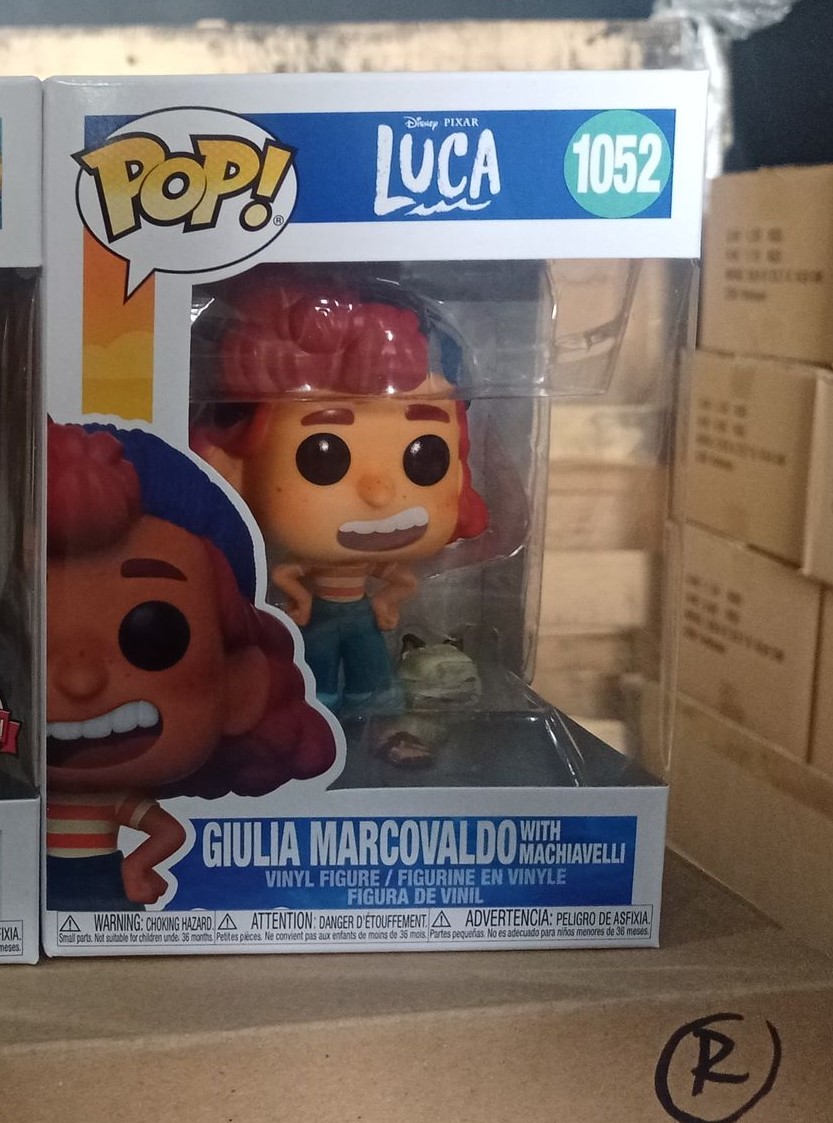 Funko Pop! Disney Luca Giulia Marcovaldo 1052 Original Colecionavel - Moça  do Pop - Funko Pop é aqui!