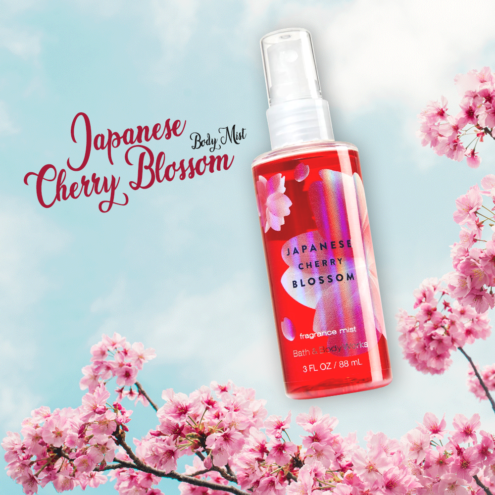 japanese cherry blossom fragrance mist