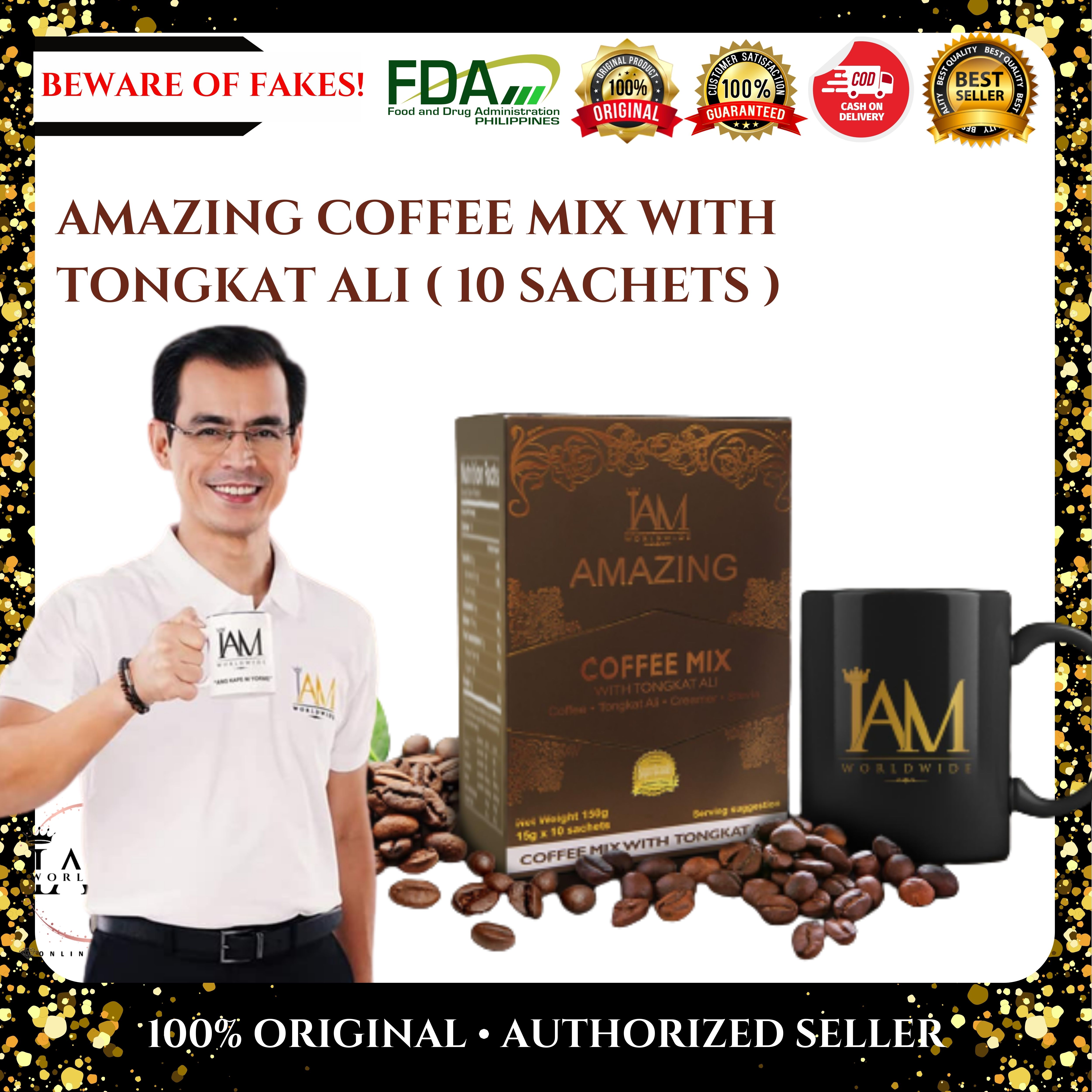 [IAM WORLDWIDE] Original Amazing Coffee Mix With Tongkat Ali Amazing ...