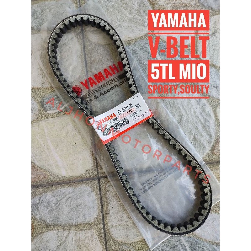 YAMAHA GENUINE VBELT 5TL MIO SPORTY/SOULTY 5TLE764101 Lazada PH