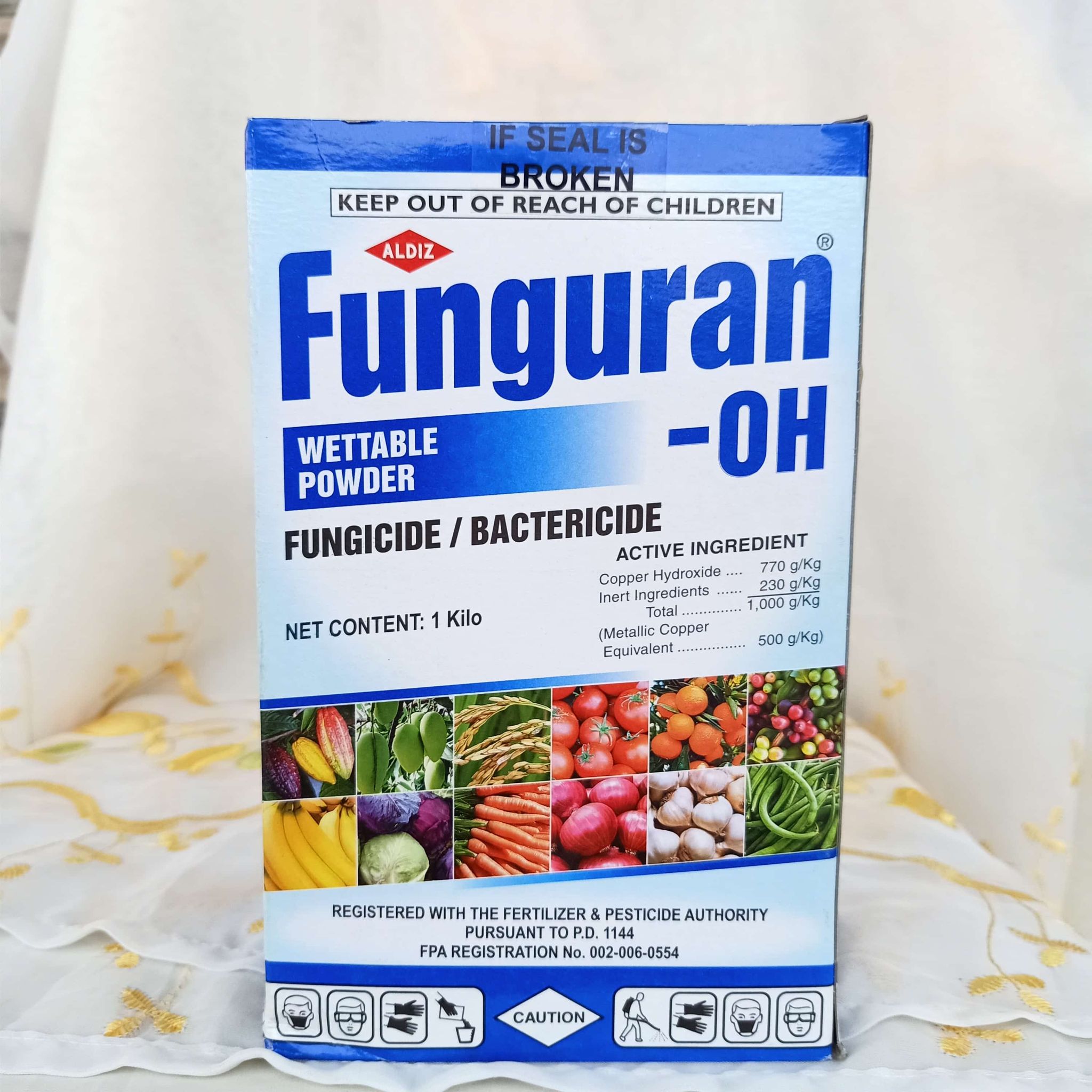 Funguran Oh Fungicide Bactericide Copper Hydroxide Kg Lazada Ph