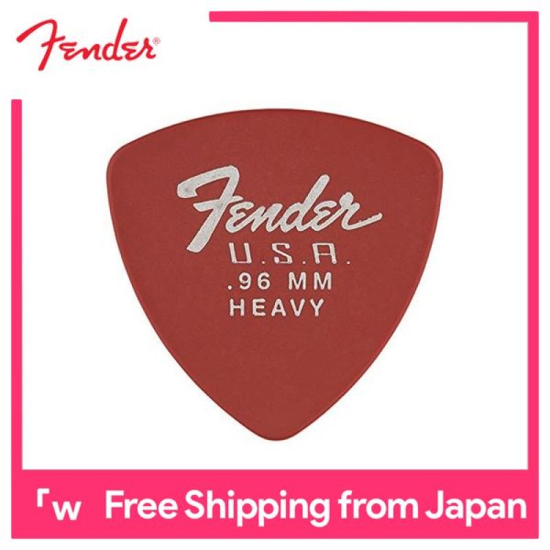 Fender Picks 346 Màng Cứng-Tone. 96 12-Pack , Fiesta Red