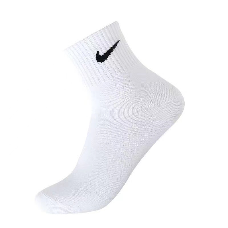 mid white nike socks