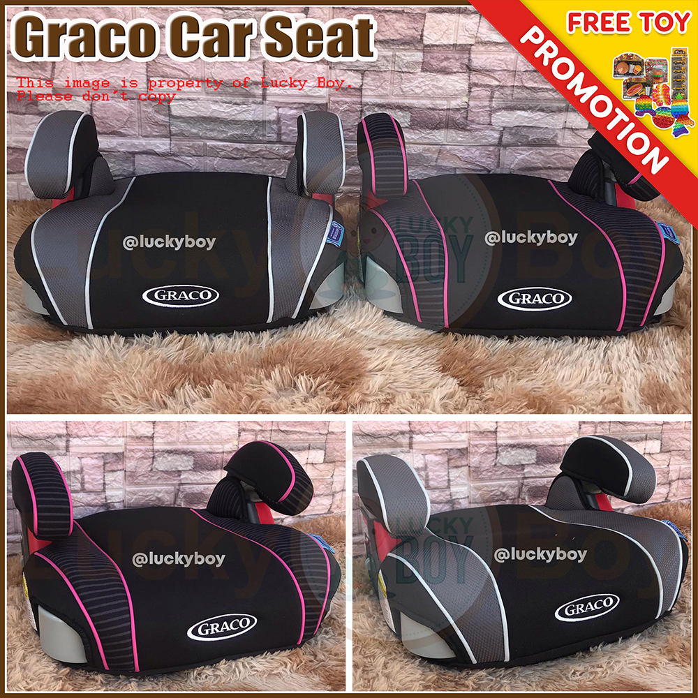 Graco Turbobooster Backless Emory Grey Kids Car Seat Lazada PH