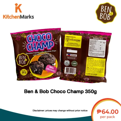 Ben & Bob Choco Champ Cupcake - 10 pcs per pack