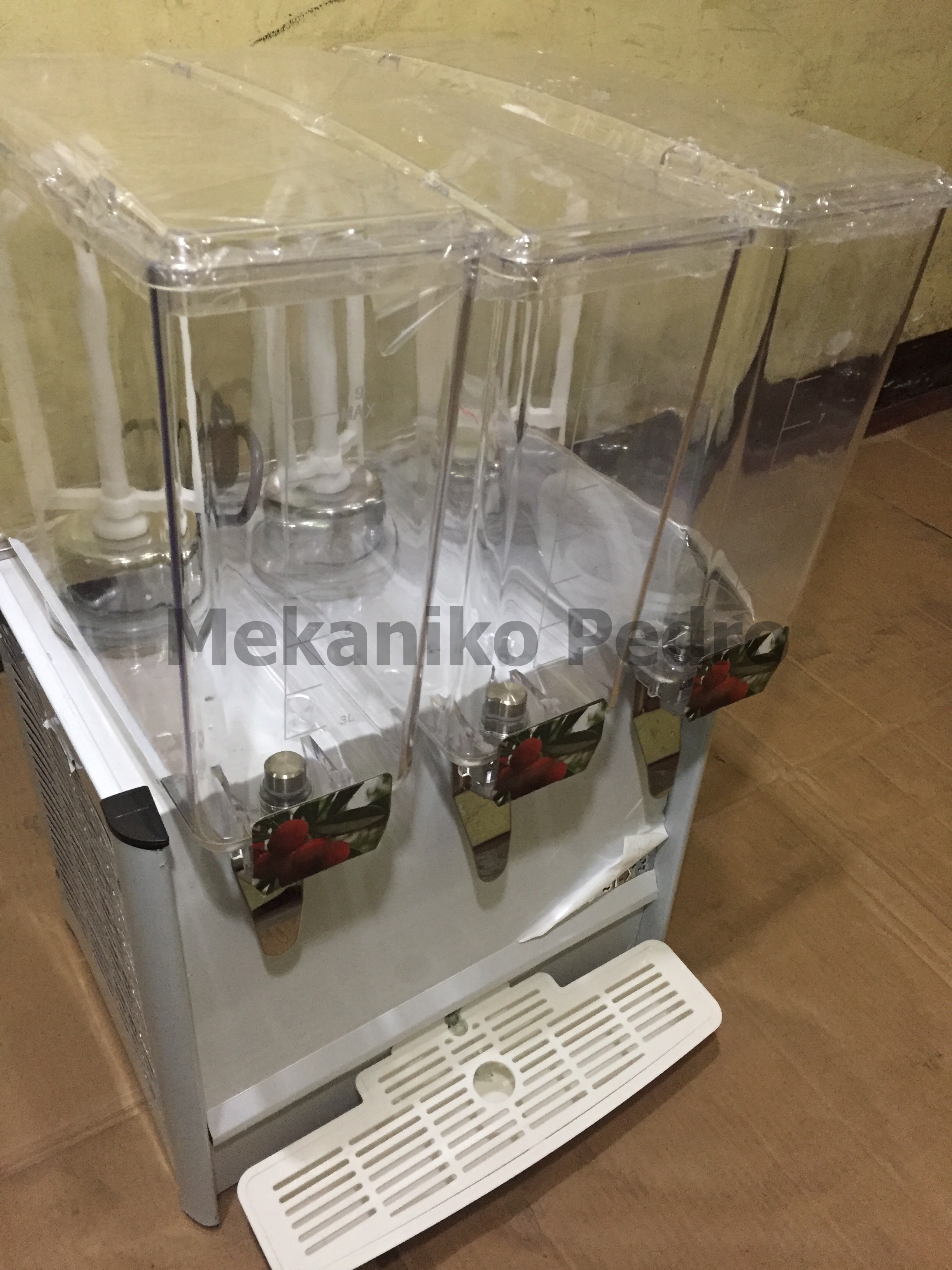 Juice Dispenser 9L 3Tanks SLIM Stainless Steel For Commercial Use