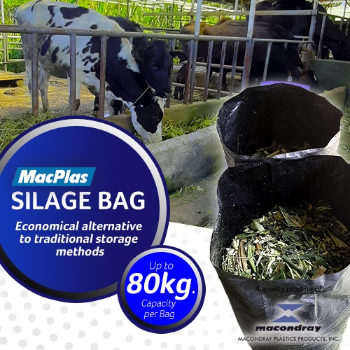 Silage Bag Silver/Black (5 pieces 750mm x 1300mm x 150 microns) by