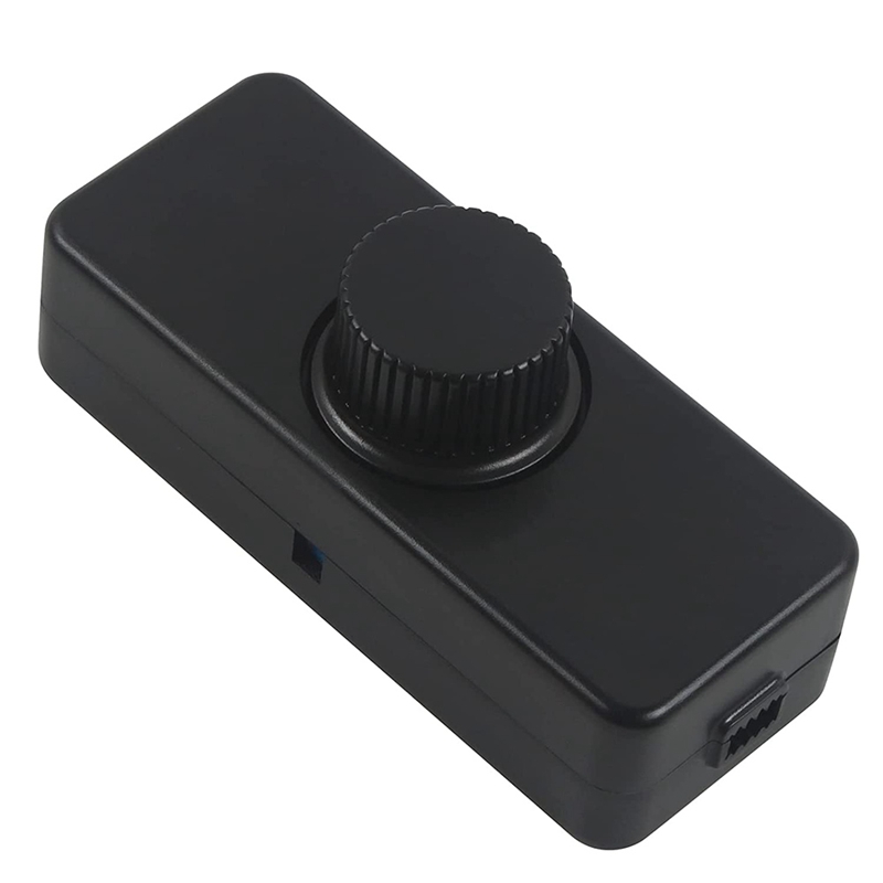 Inline LED Dimmer Switch, Builtin Rotary ON/OFF and Knob Control