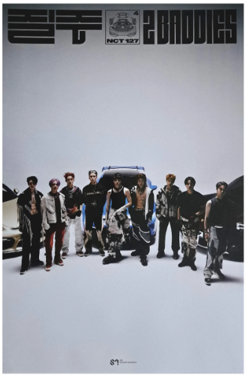 [Official Poster+ Tube] NCT 127 2 Baddies Poster | Lazada PH