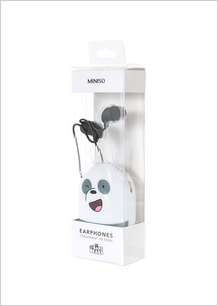 We bare bears earphones miniso sale