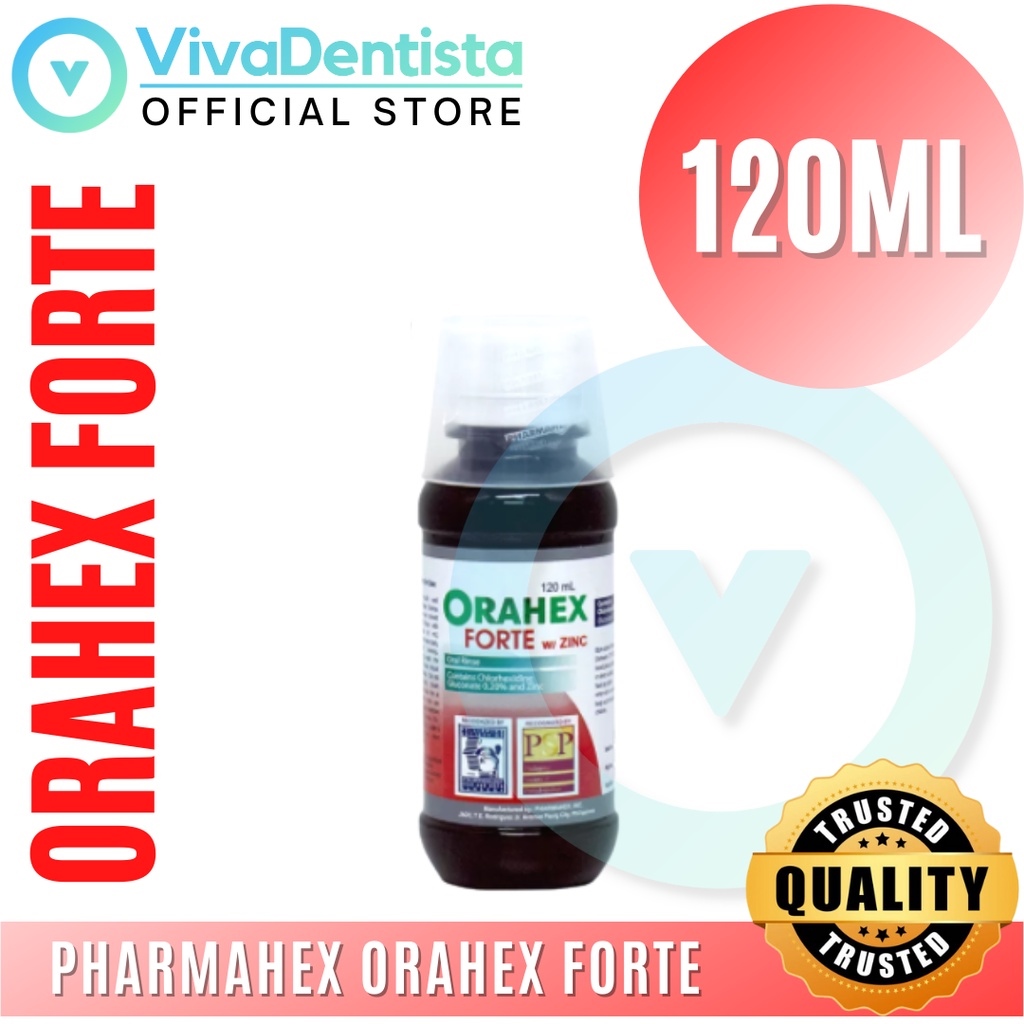 Orahex Forte with Zinc Oral Rinse Chlorhexidine Gluconate most