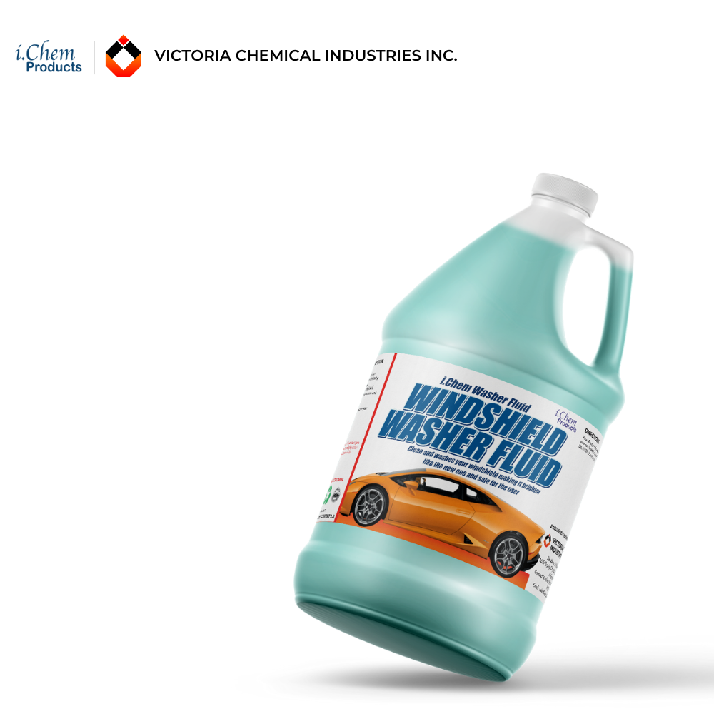 ICHEM PRODUCTS WINDSHIELD WASHER FLUID 1 GALLON (Removes oily, blinding