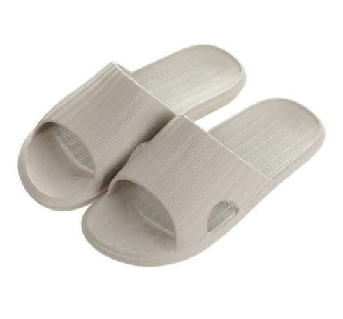 Miniso Mens Comfort Bathroom Slippers Summer Rubber Slippers Light