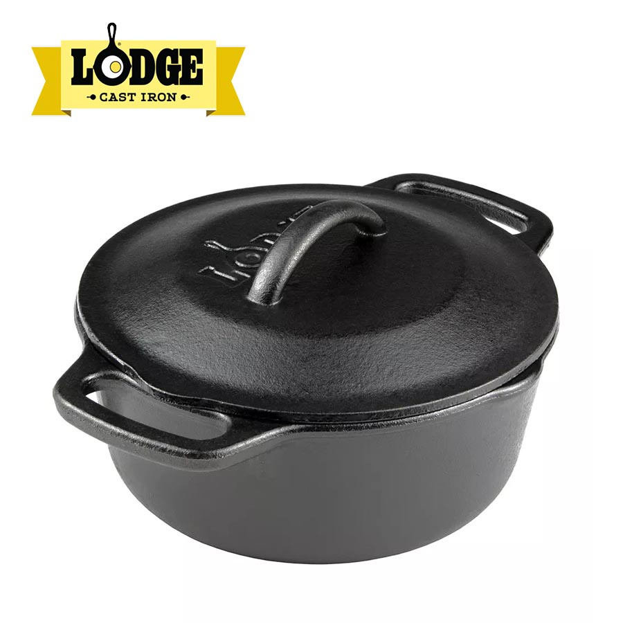 Lodge 2 Quart Seasoned Cast Iron Serving Pot | Lazada PH