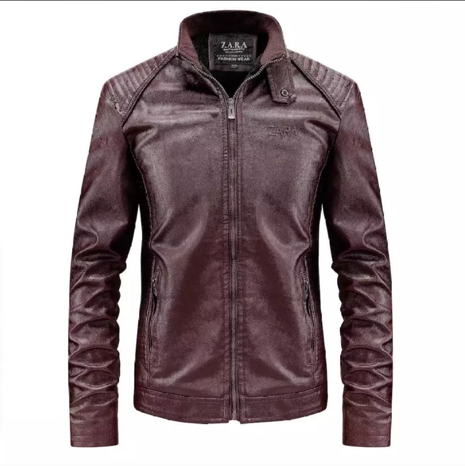 zara sale leather jacket
