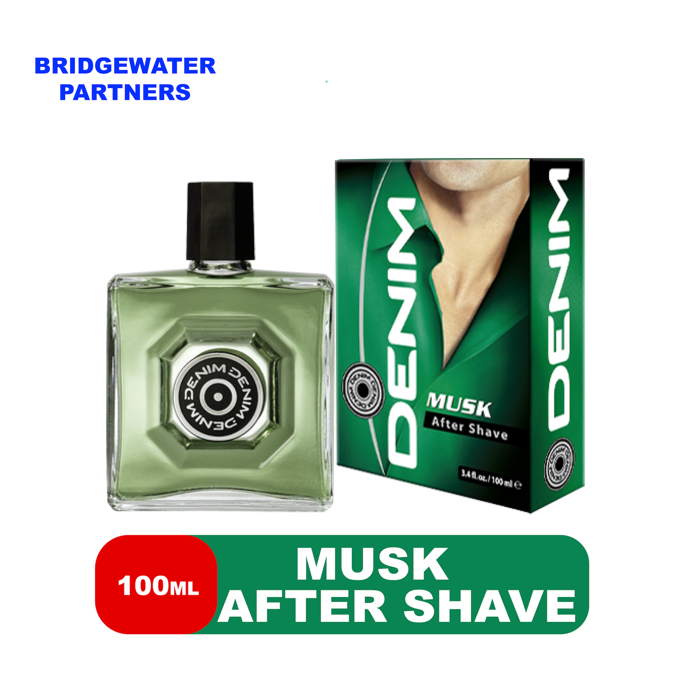 Denim Musk After Shave Lotion 100 ml 3.4 fl oz
