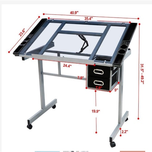 Drawing Table Drawing Liftable Table Architect Drawing Table ...