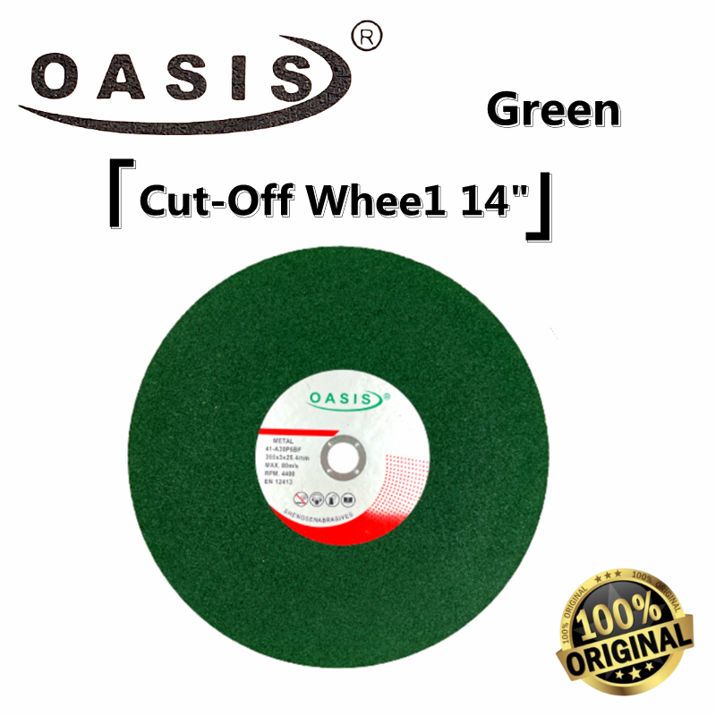 Oasis Cut Off Wheel 14" 355MM Heavy Duty Cutting Disc For Metal And