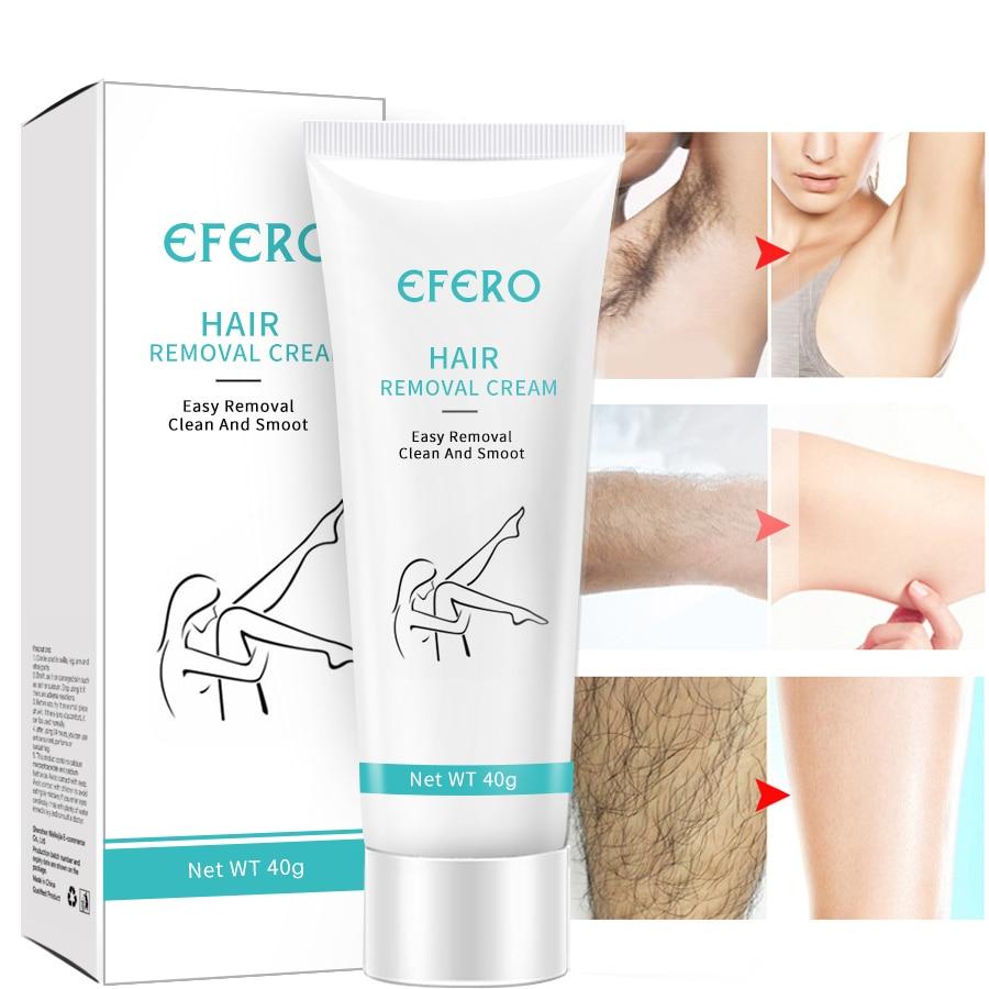 EFERO Hair Removal Cream for Women and Men Body Face, Armpit, Legs, Hand,  Private Parts Hair Remover Cream Painless and Smooth hair Removal 40g |  Lazada PH