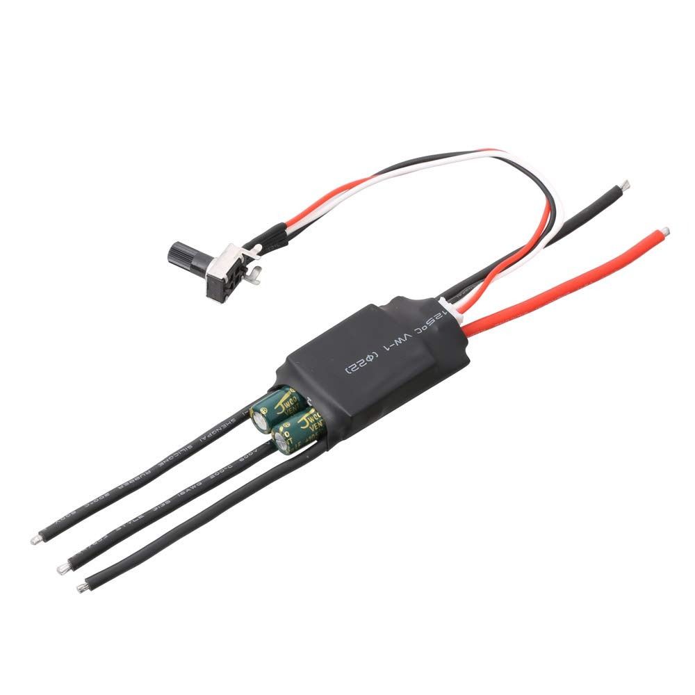 Xu nhà DC 7-24V động cơ không chổi than điều khiển 200W BLDC 3 pha thiết bị điều khiển tốc độ Mô-đun DC không chổi than BLDC điều khiển ESC công cụ điện