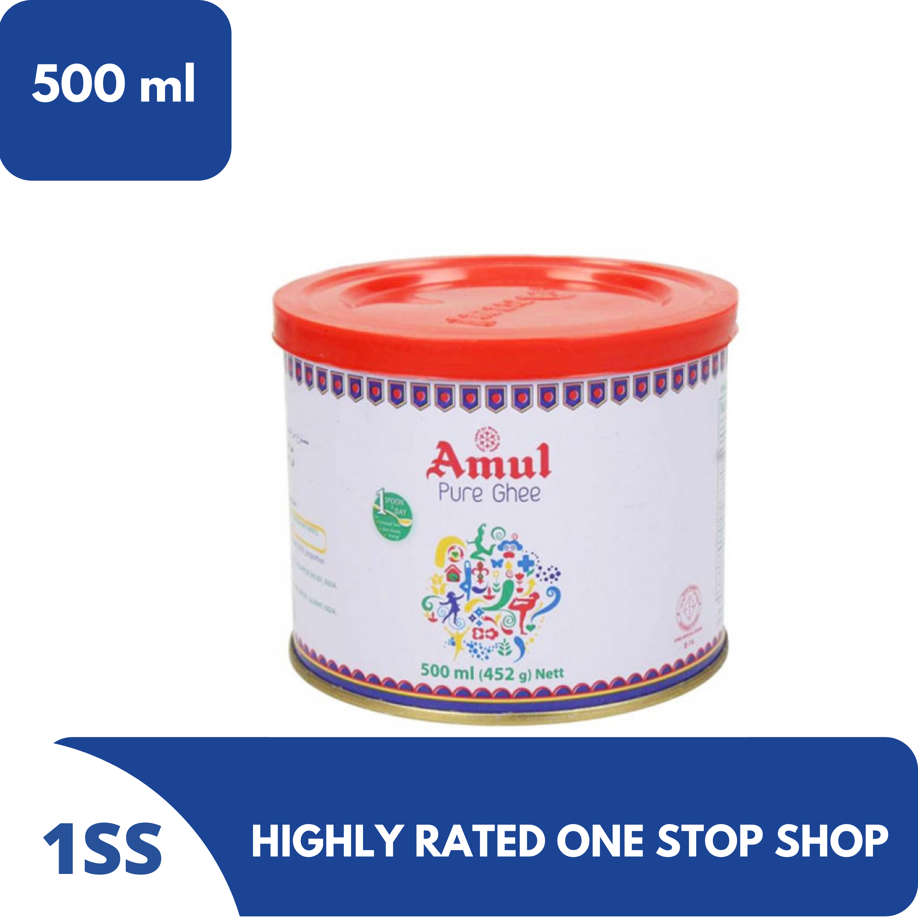 Amul Pure Ghee (Clarified Butter), 500ml | Lazada PH