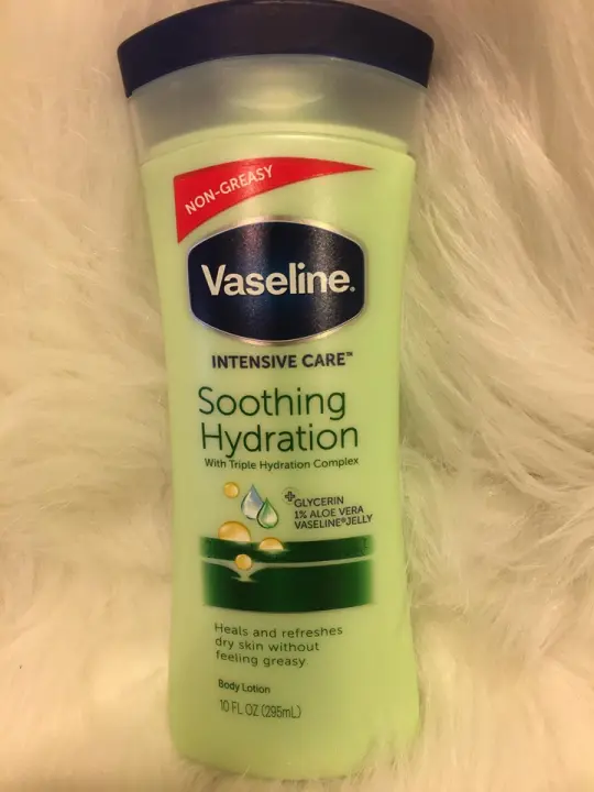 vaseline soothing hydration