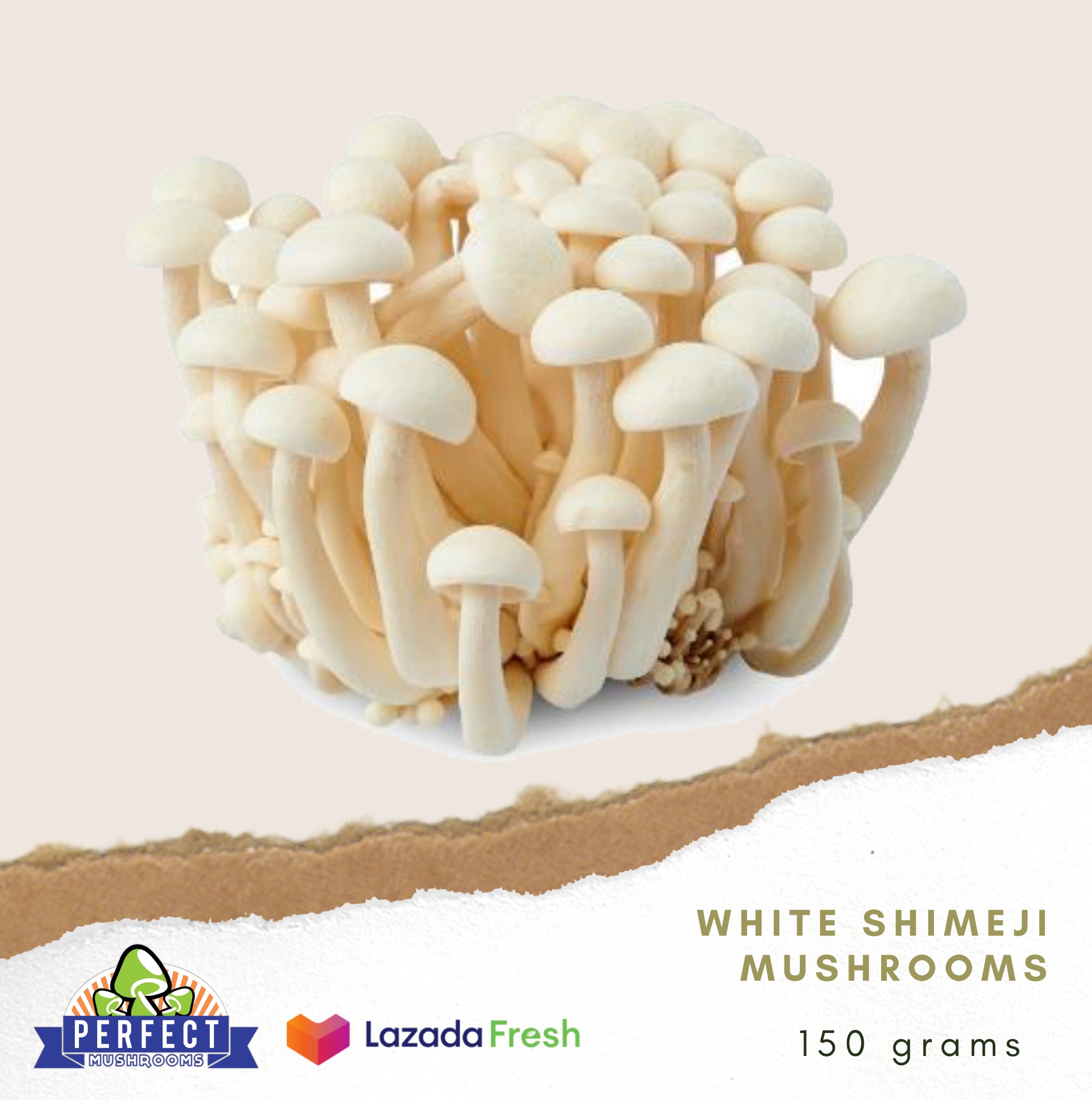 PM 150g White Shimeji Mushrooms Lazada PH