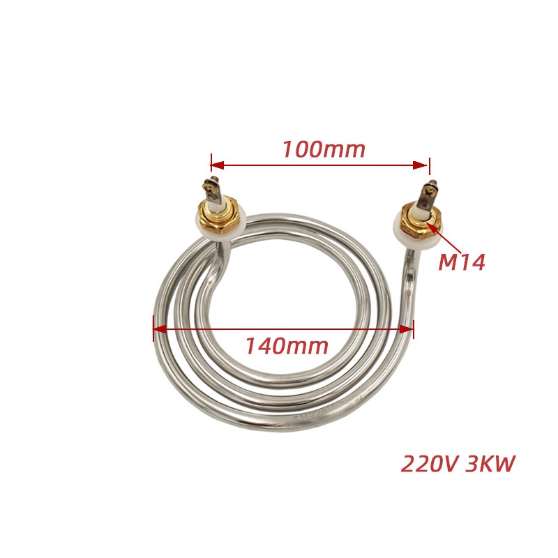 Round Type 220V/380V 3000W Heating Immersion Heater for Kettle/Tank
