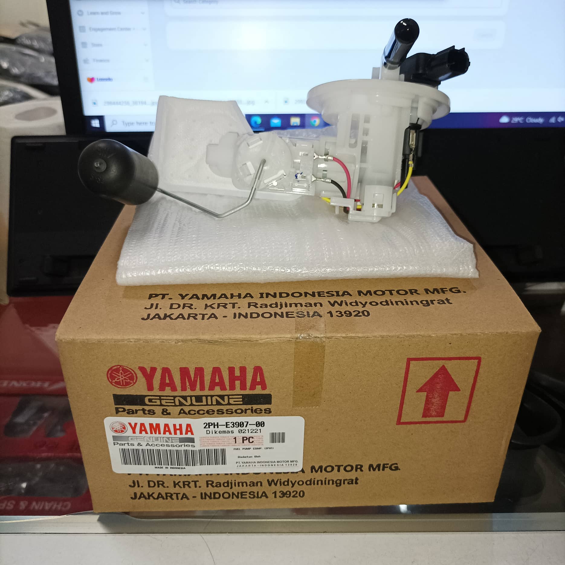 ORIGINAL YAMAHA FUEL PUMP COMP FOR MIO SOUL I 125, MIO I 125 PART