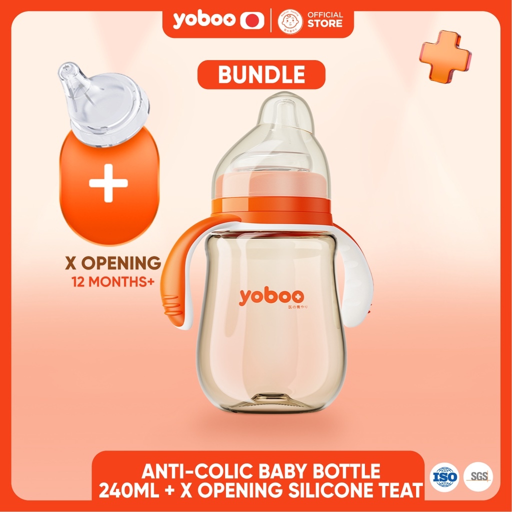 yoboo Anti Colic Baby Feeding Bottle, Newborn Anti Colic Bottles For Sale