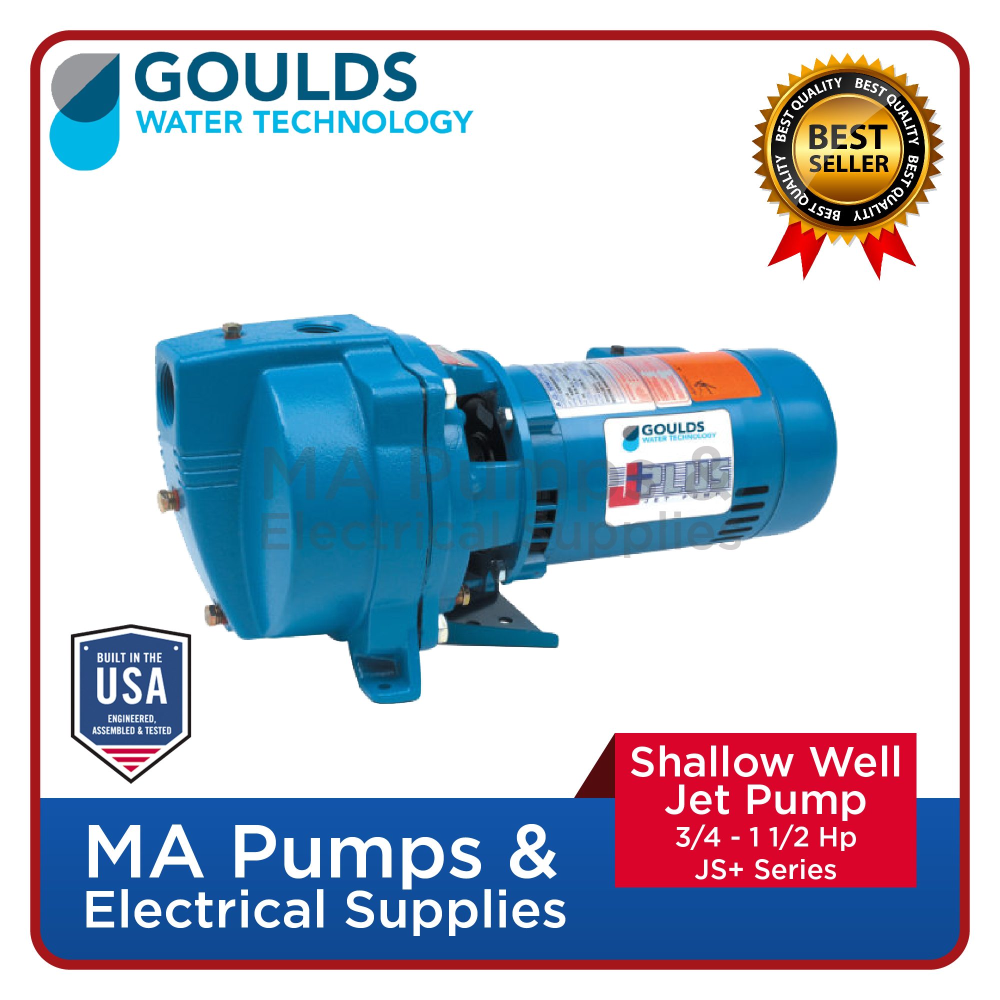 Goulds Shallow Well Jet Pumps J10s 1 Hp Lazada Ph 