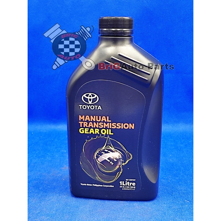 Toyota Manual Transmission Gear Oil APIGL4 SAE75W90 0888581756