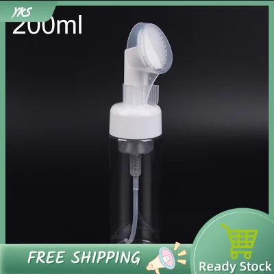 YKS 1pc Foaming Bottle Froth Pump Soap Mousses Liquid with Cleansing Brush