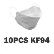 10Pcs High Quality KF94 Nano Mask Respirator Anti Dust and Anti Fog Set of 10