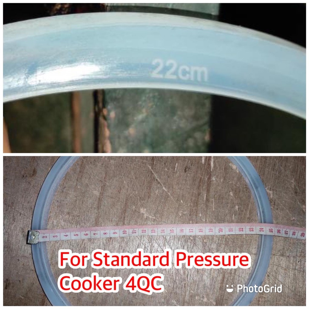 MEASURE YOUR POT PROPERLY Original Standard Pressure Cooker Gasket 4 6