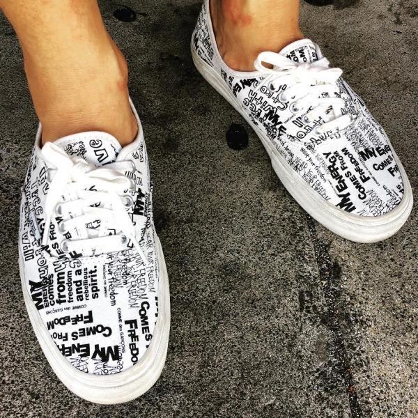 vans vault x cdg